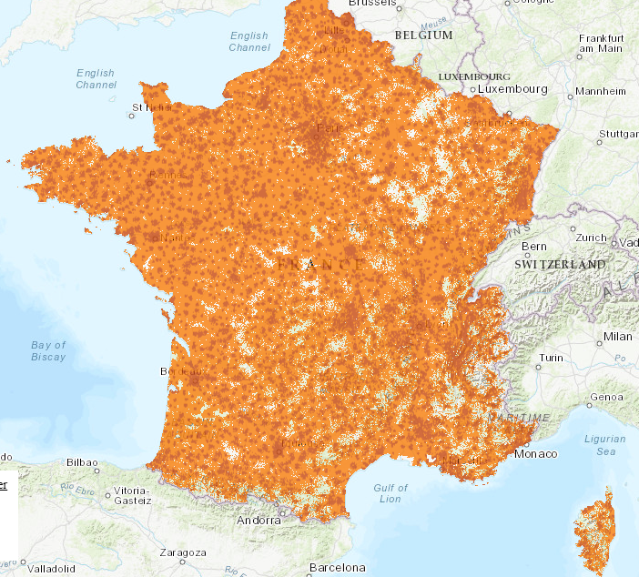 Orange-LoRaWAN-coverage-area