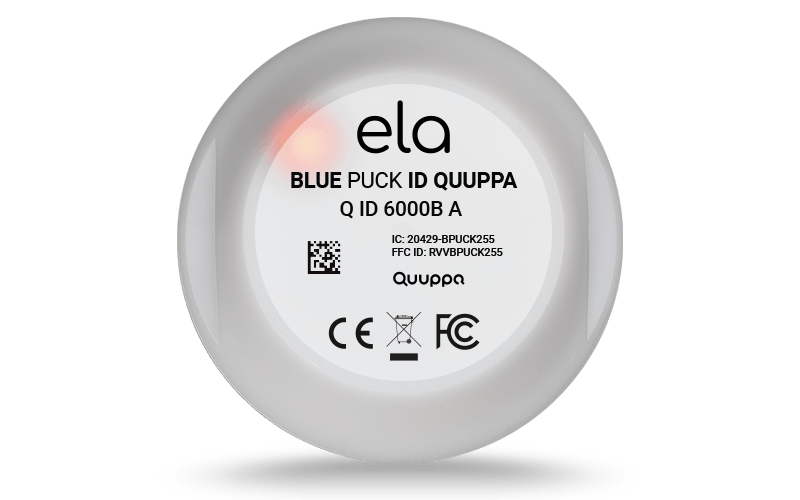 Blue PUCK ID QUUPPA LED