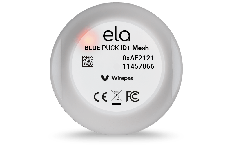 Blue PUCK ID+ Mesh LED