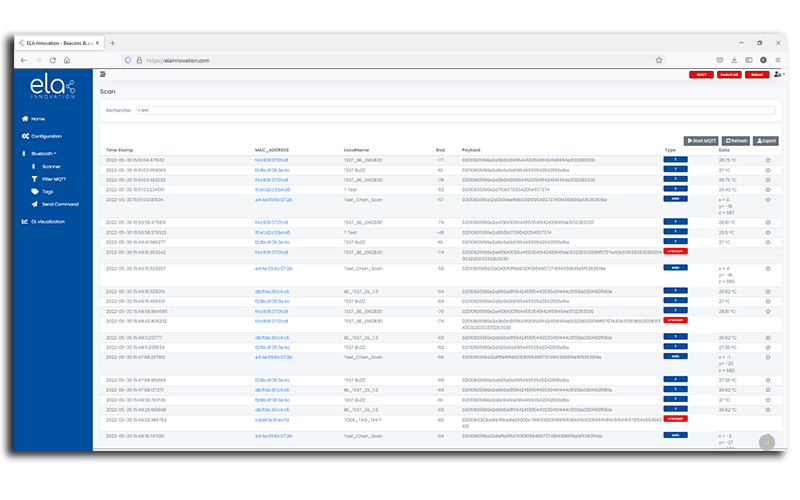 Web-App---Gateway-BLE---Scann