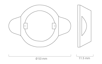 Schéma boitier COIN Aero capteur ELA Innovation